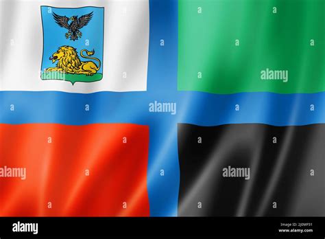 Belgorod state - Oblast - flag, Russia Stock Photo - Alamy