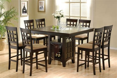 8 Seater Square Dining Tables - Foter