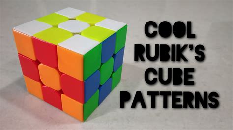 3 Cool Rubik's Cube Patterns | Rubik's Cubes & Twisty Puzzles | Neev ...