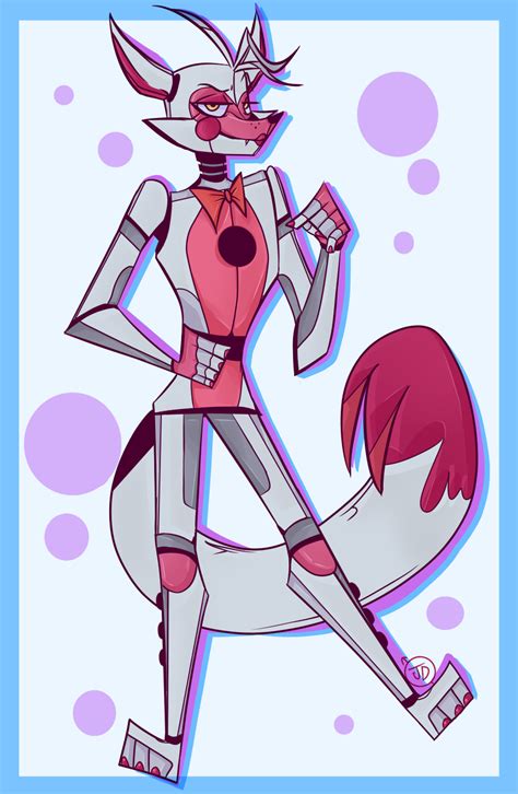 Funtime Foxy- (Fan art) by LoxFox103 on DeviantArt