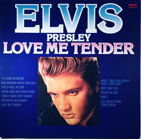 Elvis Presley - Love Me Tender (1985, Vinyl) | Discogs