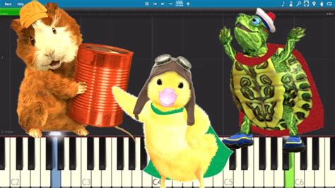 Wonder Pets Theme Song - EASY Piano Tutorial - YouTube