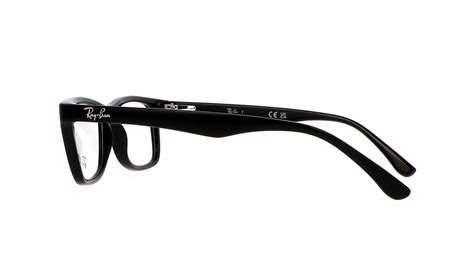 Eyeglasses Ray-Ban RX5228 RB5228 2000 50-17 Black Small in stock ...