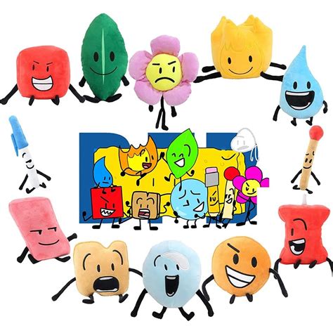 Buy Bfdi Plush, Battle for Dream Island Plush, Bfdi Plushies Leafy ...