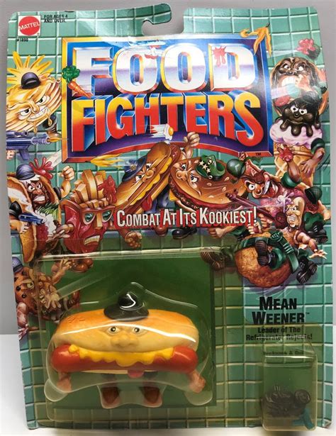 TAS038076 - 1988 Mattel Food Fighters - Mean Weener | Vintage toys ...