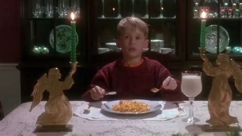 In Home Alone (1990) Kevin makes a dinner of Mac n’ cheese and milk and ...