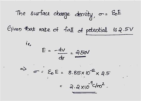 Surface charge density formula - HaniaAlyshia