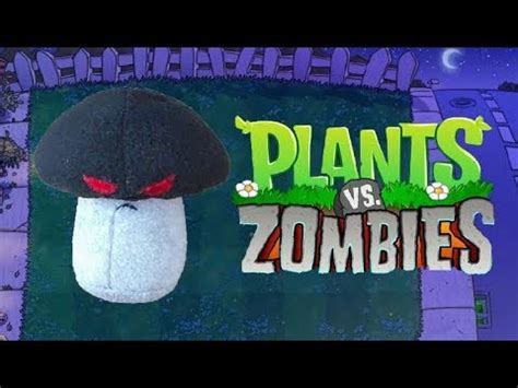 Doom-Shroom Plants Vs Zombies Plush Tutorial (Free Pattern) - YouTube