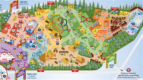 The 2018 Winter Wonderland Map has... - Winter Wonderland