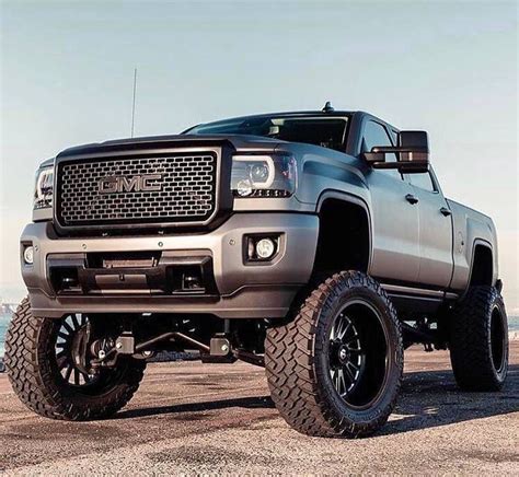 Badass Lifted GMC 2500 Duramax #2500hd #3500hd #Silverado #Sierra #gmc ...