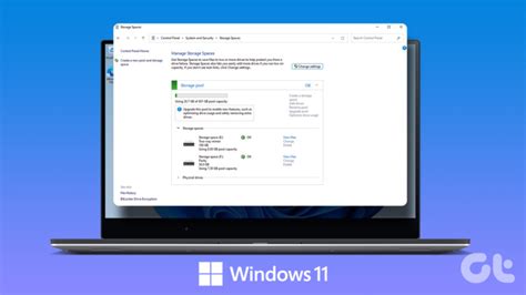 How to Use The Storage Spaces Feature on Windows 11 - Guiding Tech