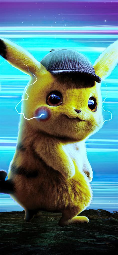 detective pikachu poster 4k iPhone Wallpapers Free Download