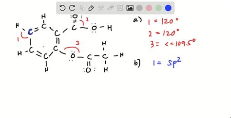 Acetylsalicylic acid, better known as aspirin, has the Lewis structure ...