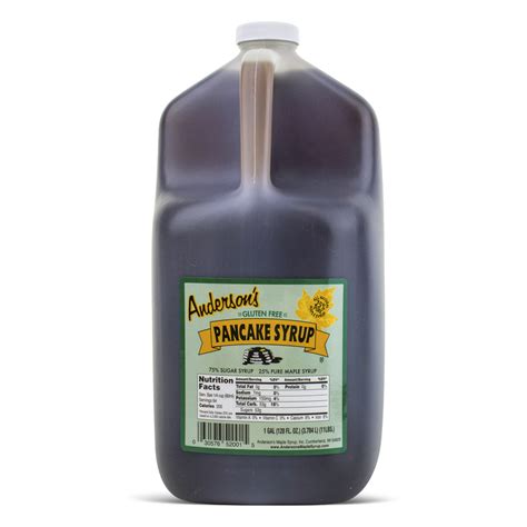 128oz. (1 gallon) Pancake Syrup Jug - Anderson's Maple Syrup