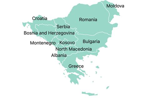 Balkan Countries/What are the Balkan Countries? | Mappr