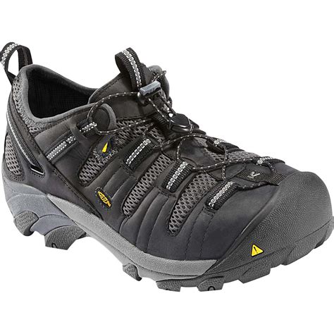 Men's Black Steel Toe Work Athletic Shoe, Keen Atlanta Cool