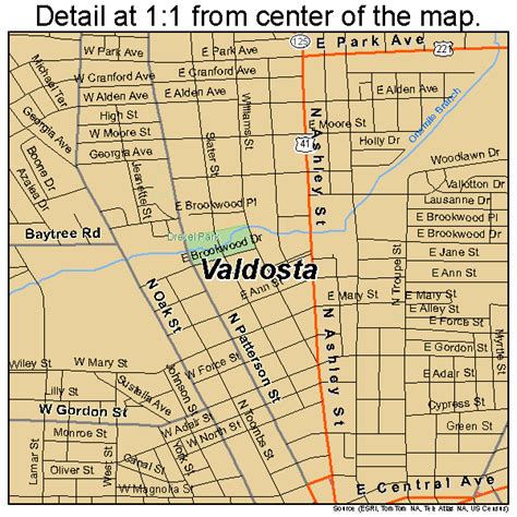 Valdosta Ga Map: Everything You Need To Know In 2023 - Map of Counties ...