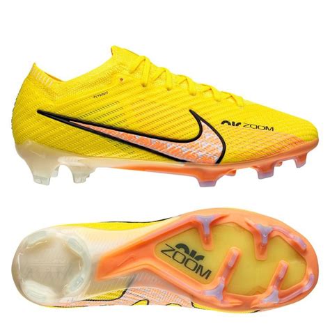 Nike Air Zoom Mercurial Vapor 15 Elite FG Lucent Jaune/Crépuscule/Doll ...