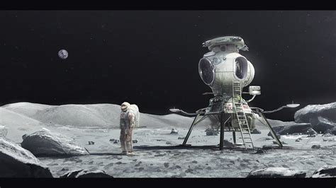 Soviet Moon by Maciej Rebisz : r/ImaginaryTechnology