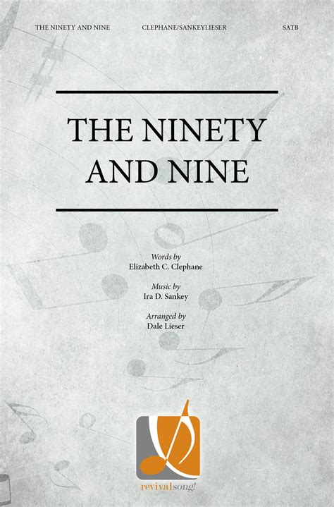 - The Ninety and Nine #SATB039