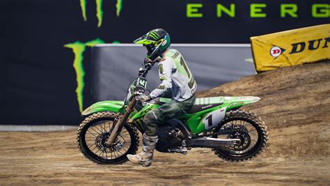 Kawasaki Dirt Bike Monster Energy Wallpaper