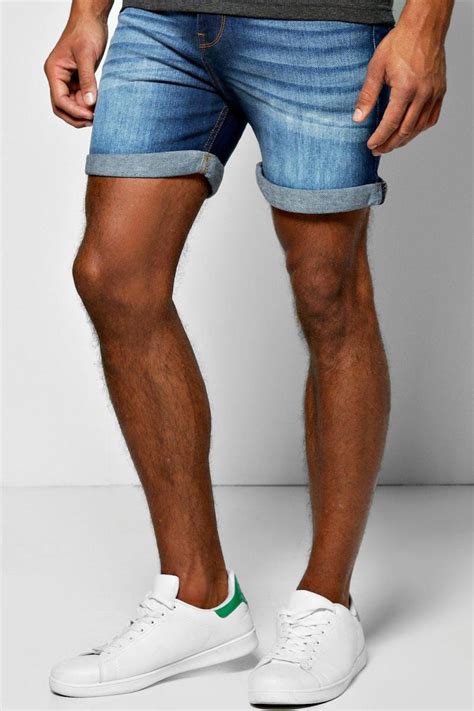 12 Short Skinny Denim Shorts For Men | The Jeans Blog