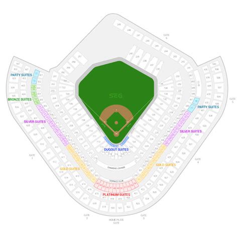 Angels Stadium Seating Chart With Rows | Cabinets Matttroy