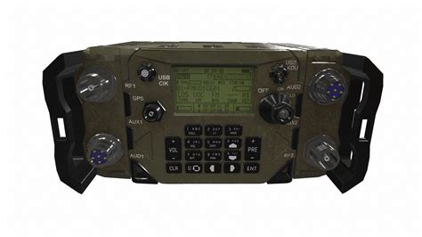 Radio military AN PRC-158 3D model | CGTrader