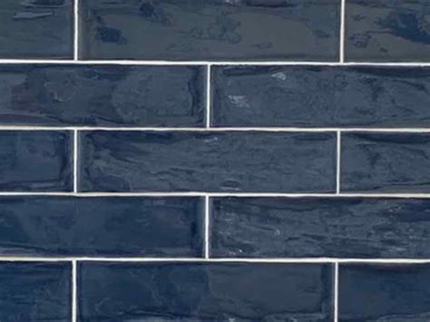 3x12 Allegro Blue Subway Tile | Blue subway tile, Subway tile, Dark ...