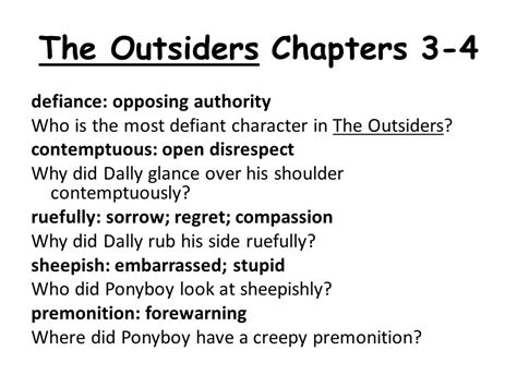 25+ Outsiders Chapter 5 Summary - HameraDianne