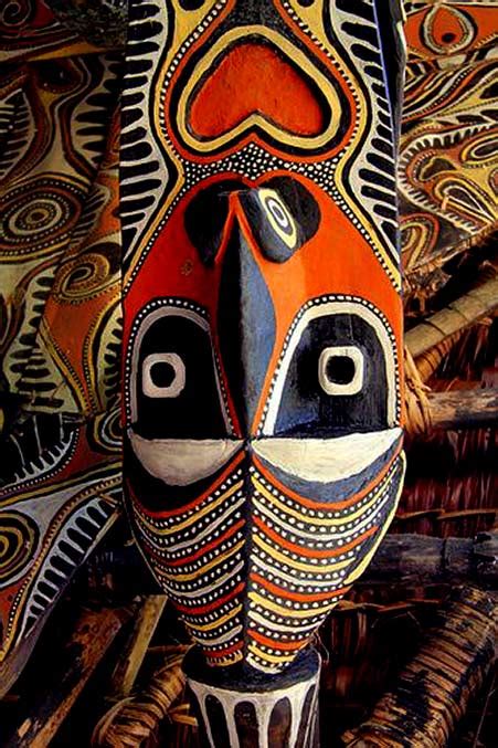 Papua New Guinea exotic arts