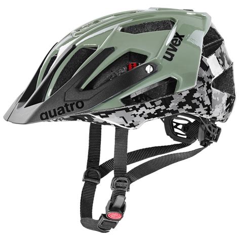 Uvex Quatro All Mountain MTB Fahrrad Helm pixel grün/schwarz 2022 | von ...