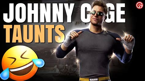 MK1 Johnny Cage's Taunts are Hilarious😂😂😂 Mortal Kombat 1 Johnny Cage ...