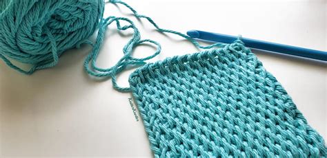 6 Tunisian crochet stitches to get you started! - KnitterKnotter