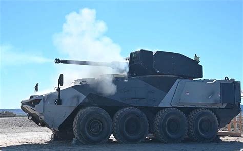 US Army conducts firing tests with LAV 700 8x8 armored vehicle armed ...