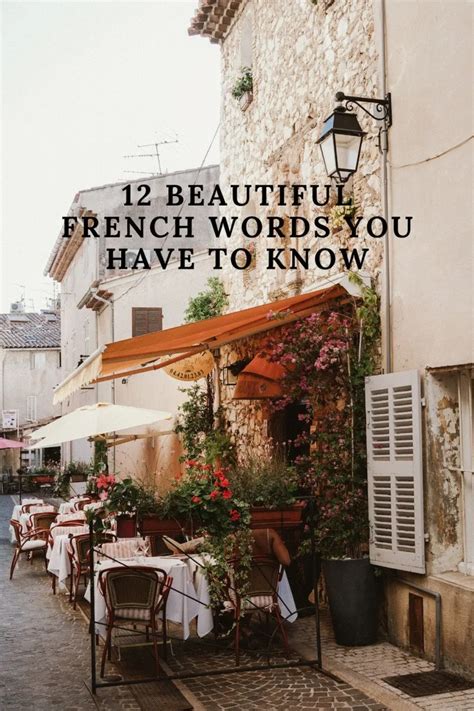 12 Beautiful French Words You Have to Know - Bon Traveler