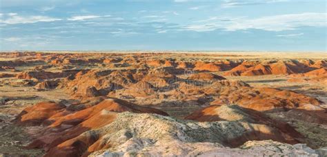 The Painted Desert, Petrified Forest National Park, AZ Stock Image ...