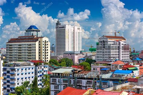 Yangon, Myanmar Skyline — Stock Photo © sepavone #89228780