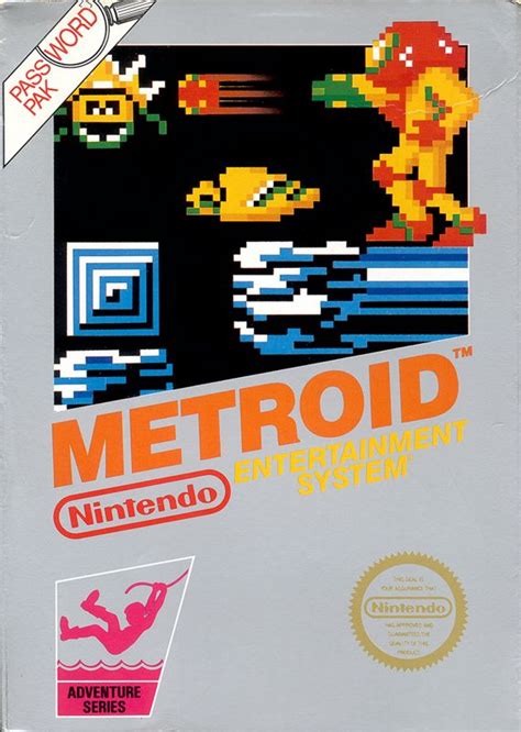 Metroid (1986) NES box cover art - MobyGames