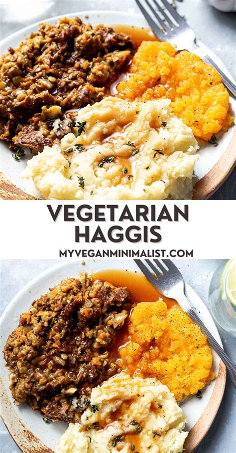 Vegan Haggis with Easy Ingredients - My Vegan Minimalist