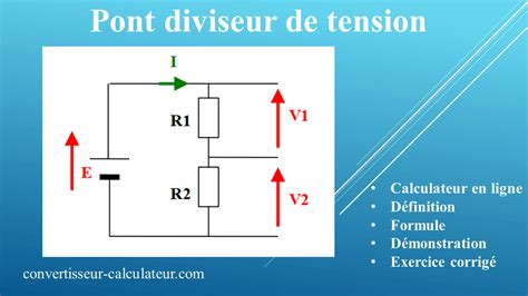 Ntroduire 78+ imagen formule du pont diviseur de tension - fr ...