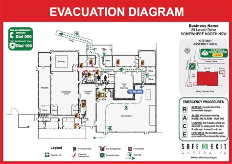 Evacuation Diagrams