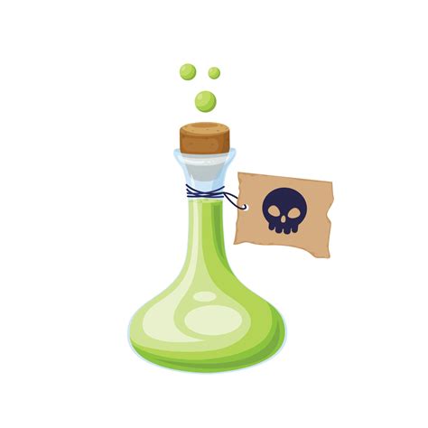 halloween poison potion bottle 2881967 Vector Art at Vecteezy