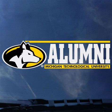 #43Tt Michigan Tech Alumni Decal | Michigan Tech University Images