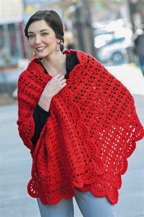 27 New and Stylish Crochet Shawl Free Patterns for Women - 1000's ...