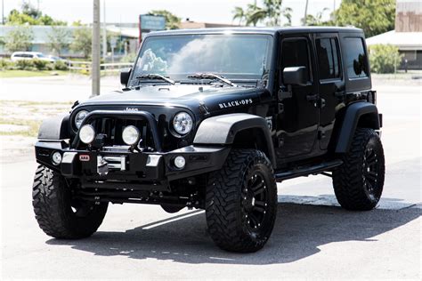 Used 2011 Jeep Wrangler Unlimited Rubicon Black Ops Edition For Sale ...