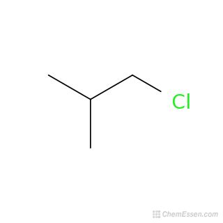 1-Chloro-2-methylpropane Structure - C4H9Cl - Over 100 million chemical ...