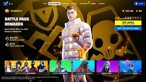 Fortnite Chapter 4 Season 2 Battle Pass (All Rewards and Theme) - YouTube