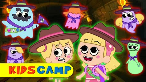 Welcome to the Ghost Camp Song | Halloween Songs for Kids - YouTube