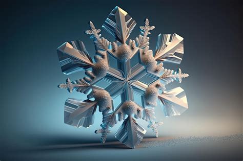 Premium AI Image | Snowflake